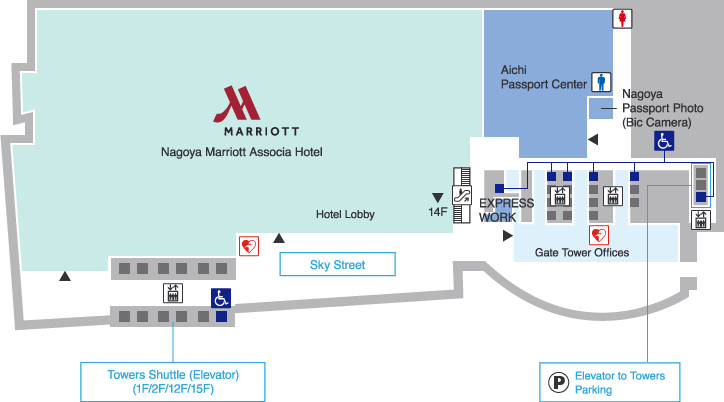 TOWERS floor map