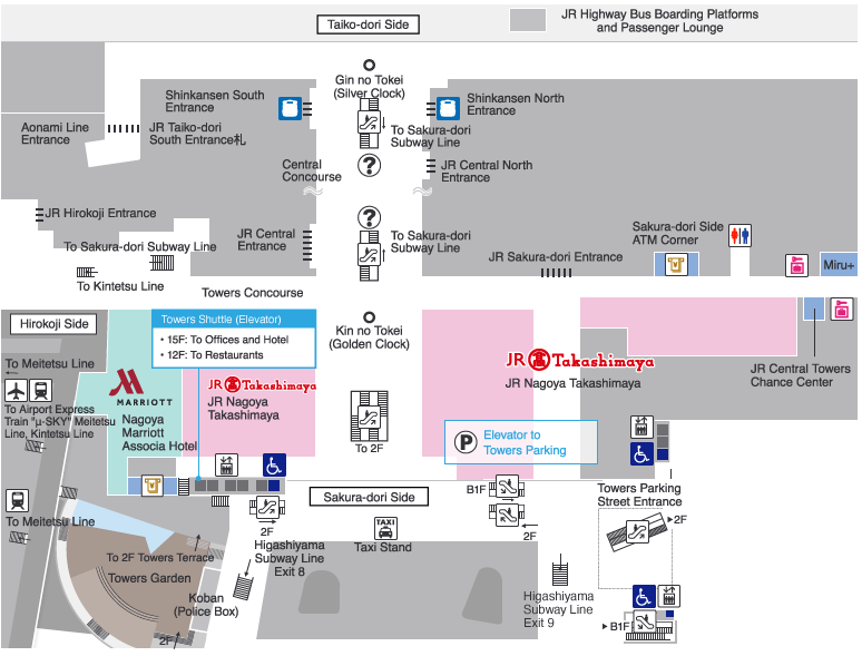 TOWERS floor map