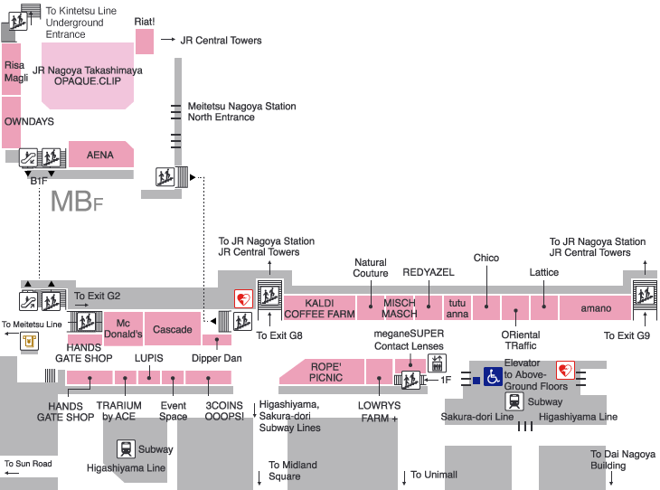 TOWERS floor map