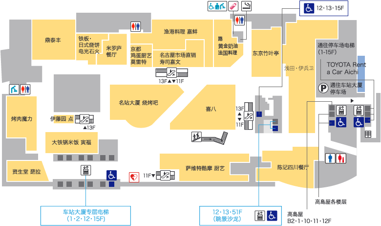 TOWERS楼层平面图