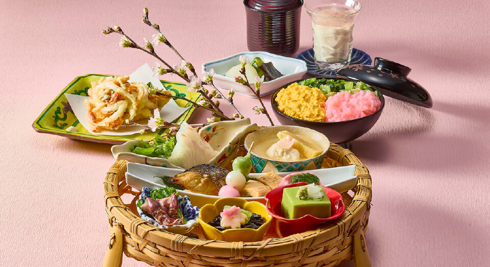 【平日限定ランチ】花かご膳の画像