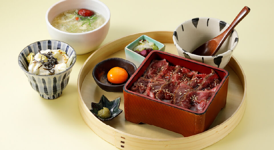国産牛サーロインステーキ重御前の画像