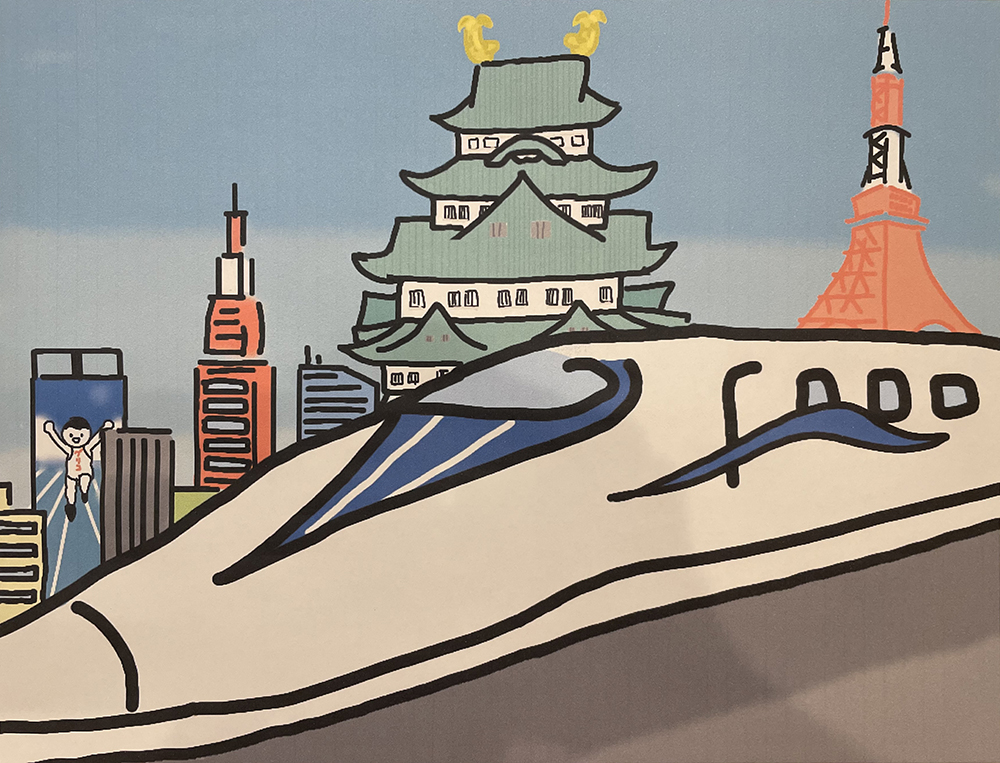 日本を走るリニアモーターカー