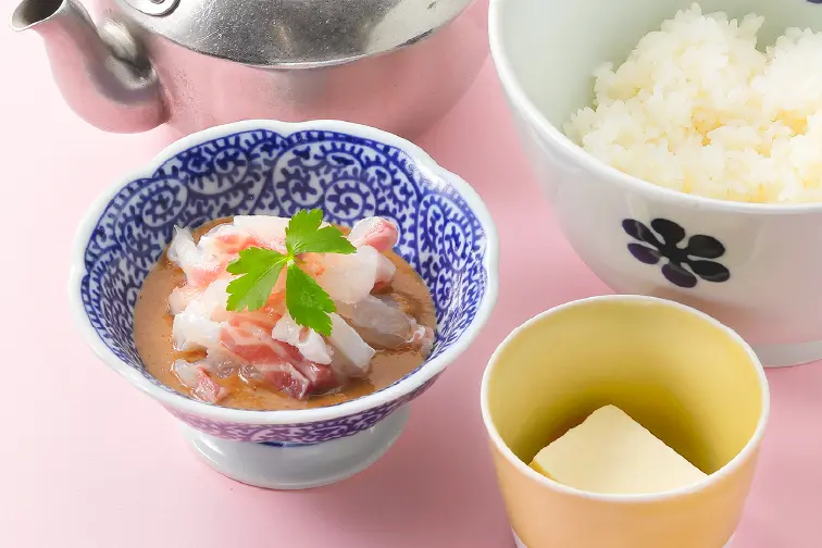 だし茶漬け+肉うどん えん