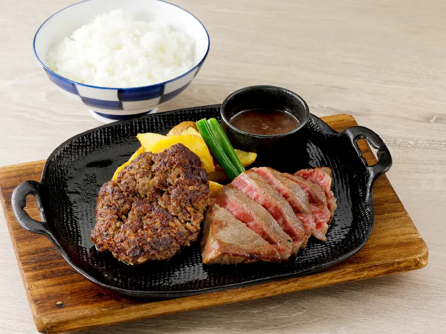 ハンバーグ&ステーキ 黒毛和牛 腰塚