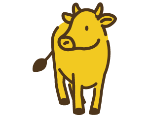 牛　イラスト