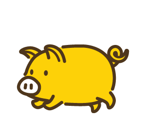 豚　イラスト
