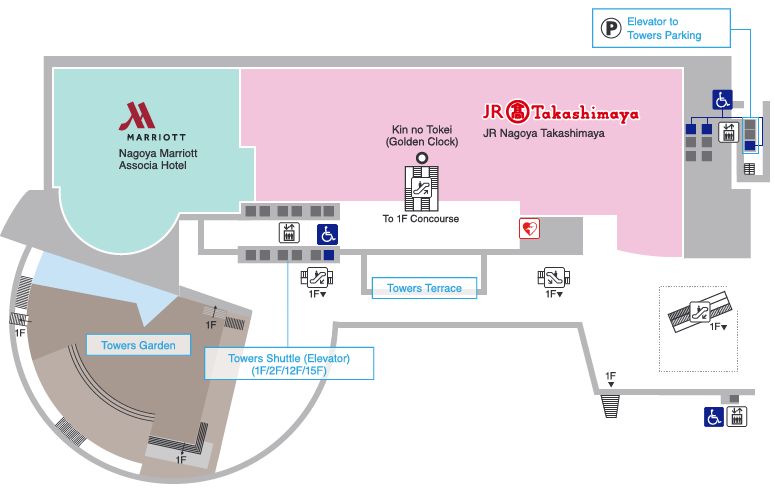 TOWERS floor map
