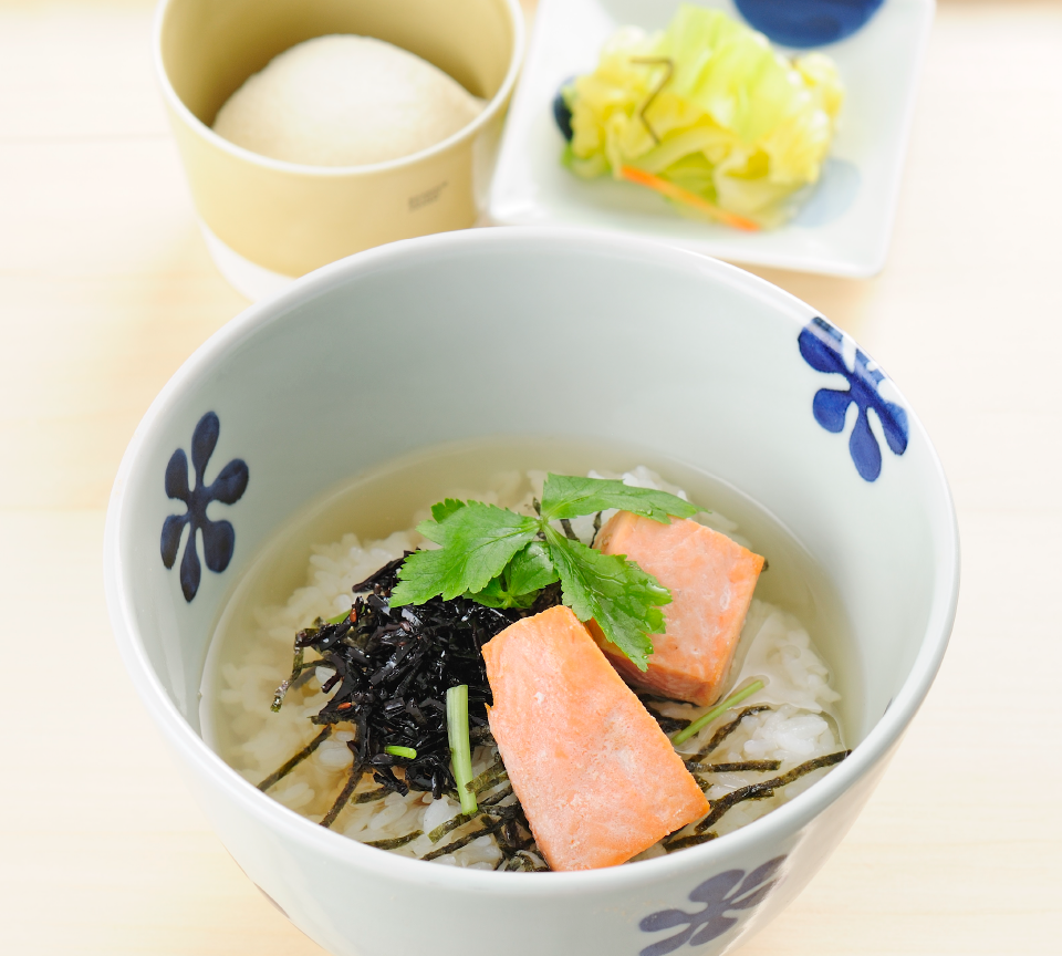 だし茶漬け+肉うどん えん